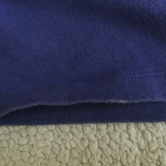 Vintage Y2K Limited Long Sleeve Tee Purple Cotton 90s - Sz Medium - Picture 8 of 8